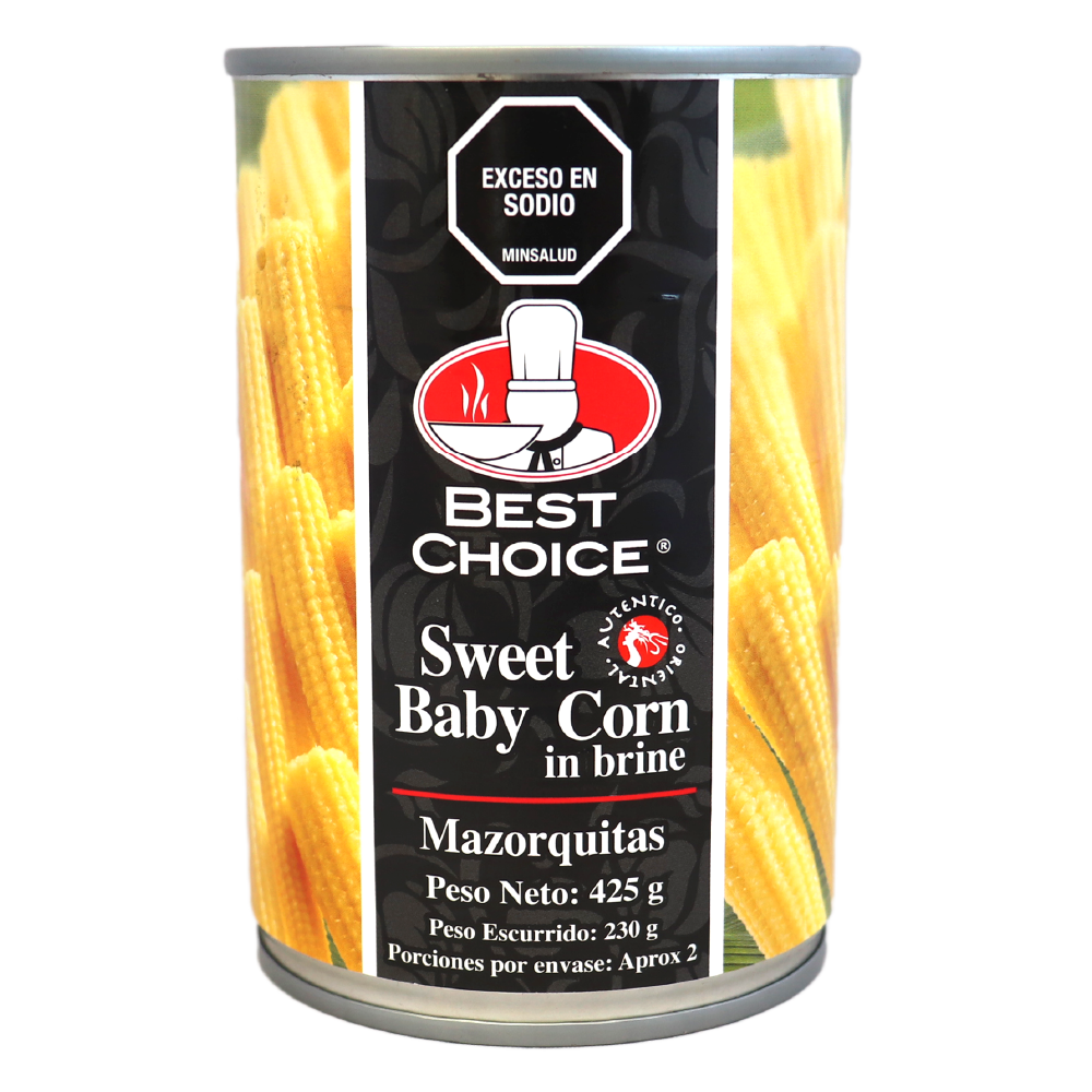 Mazorquitas Best Choice 425 gr - Global Gourmet Market